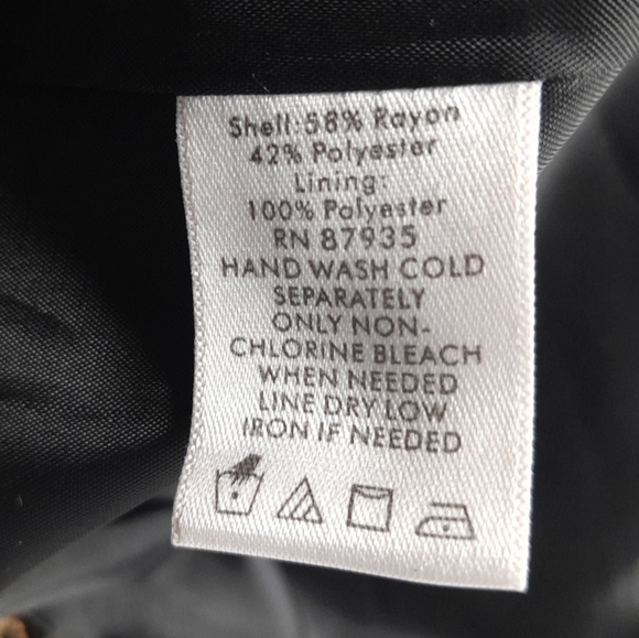 Susan Graver 2xl Jacket Paisley Print- NeverWorn- FULL LENGTH  - REGULAR FIT - Picture 6 of 6